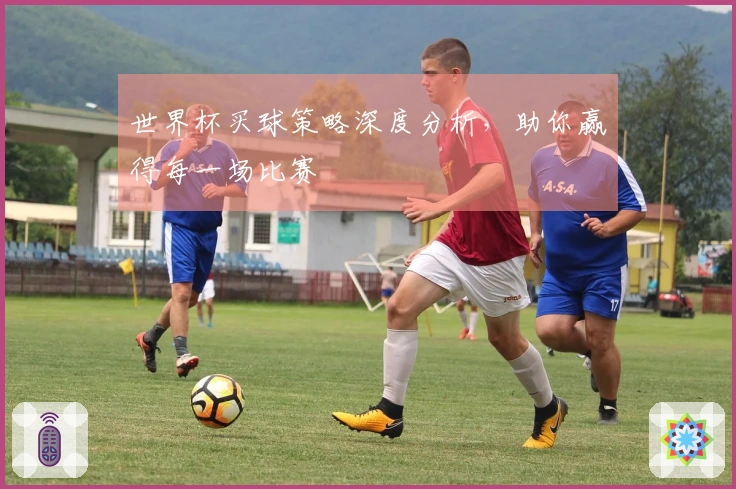 世界杯买球策略深度分析，助你赢得每一场比赛