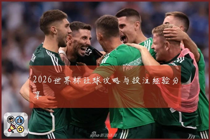 2026世界杯让球攻略与投注经验分享